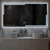 Espejo LED Rectangular | Botones táctiles | Función antivaho | Luz blanca fría - Reyze Seria Edge Model 2